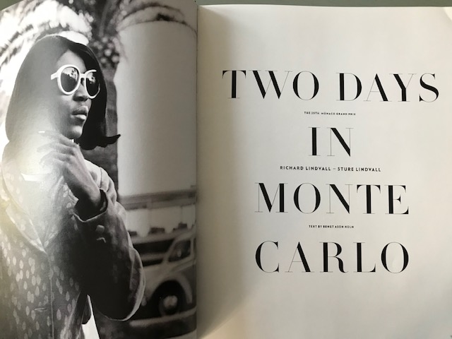 Two Days in Monte Carlo - exklusiv svensk bok fr 67 års GP i storformat, 184 s, eng. text