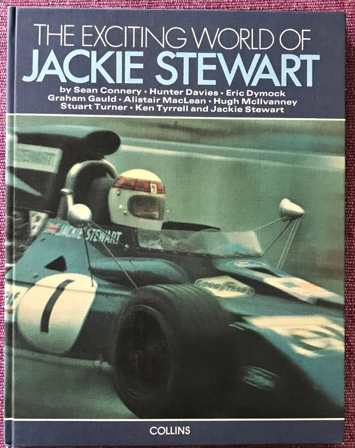 The Exciting World of Jackie Stewart, eng bok, 90 sid, 20 x 25 cm - utmärkta foto !