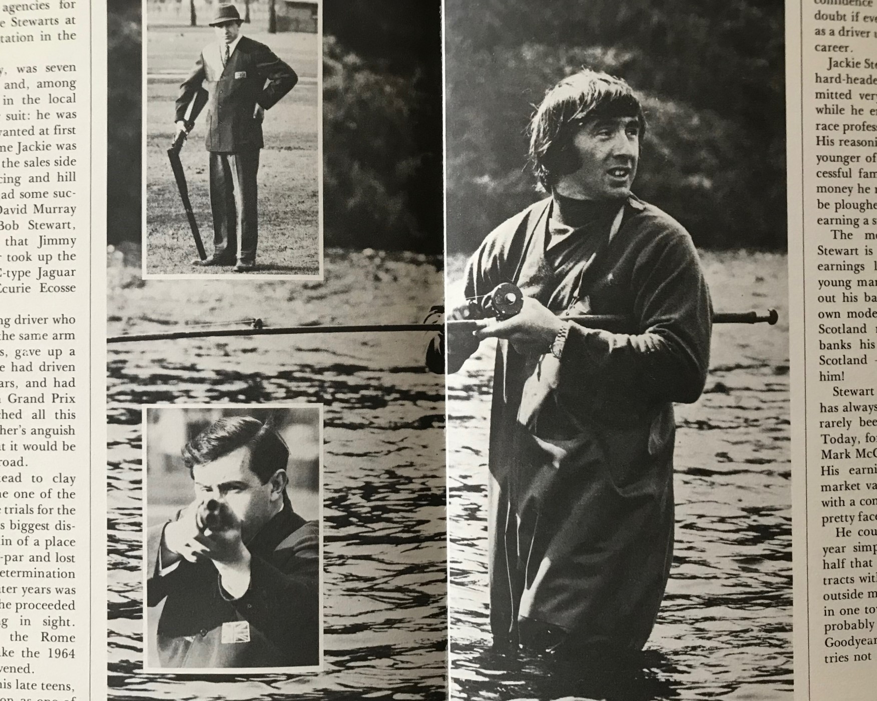 The Exciting World of Jackie Stewart, eng bok, 90 sid, 20 x 25 cm - utmärkta foto !