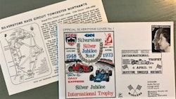 Ronnie Peterson TVÅA - 1973 Specialbrev, Englands GP, Silverstone - vinnarkort ingår