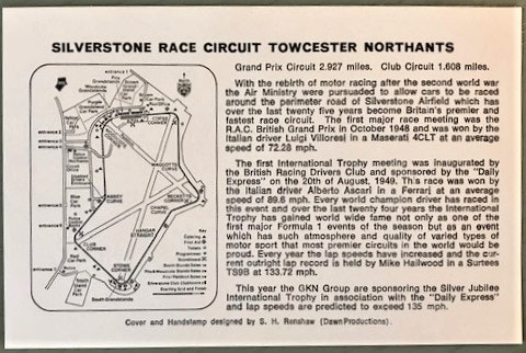 Ronnie Peterson TVÅA - 1973 Specialbrev, Englands GP, Silverstone - vinnarkort ingår