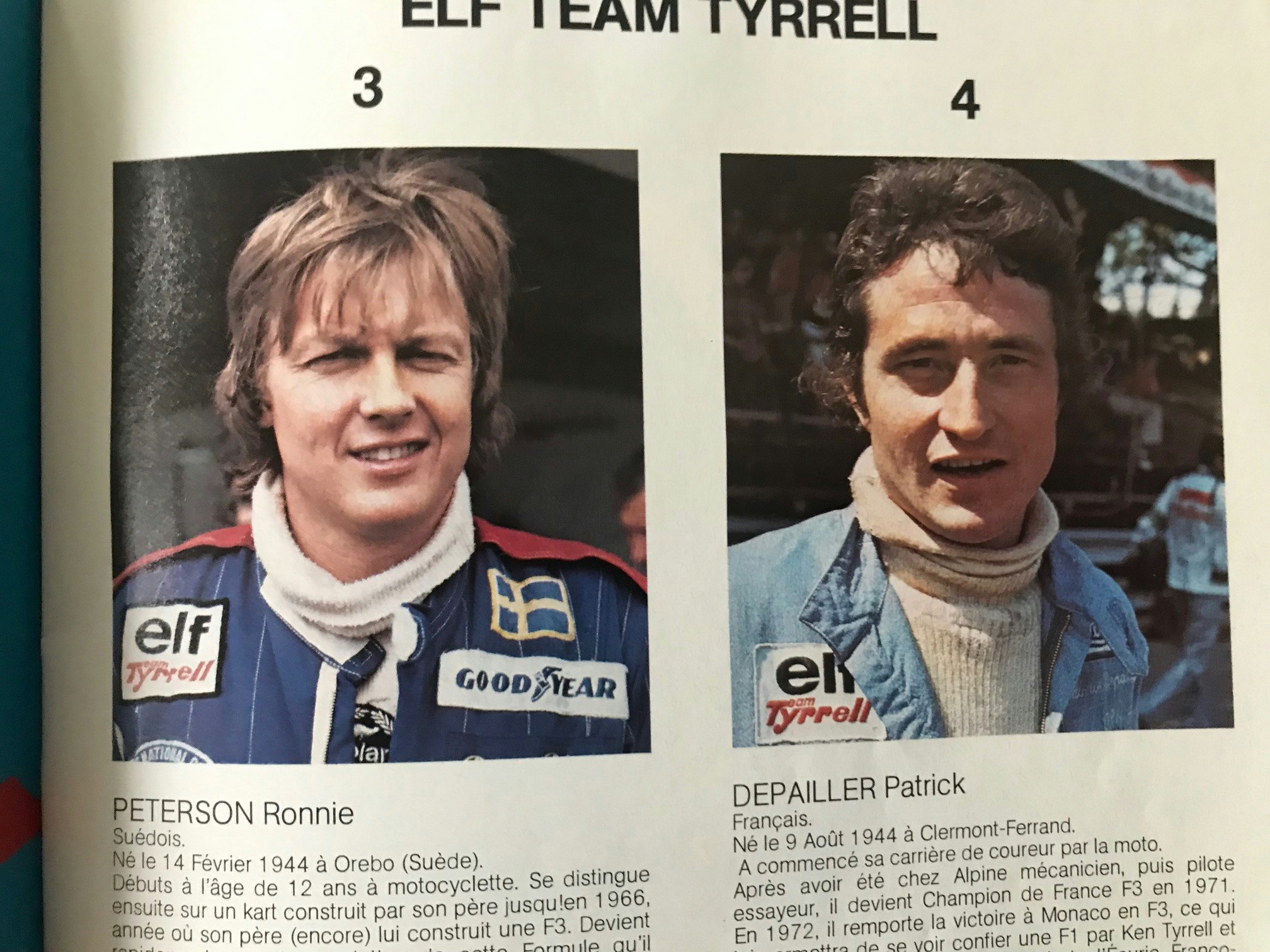 Monacos GP 1977 - program - Ronnie Peterson hos Tyrrell - 82 sid -  16 x 24 cm