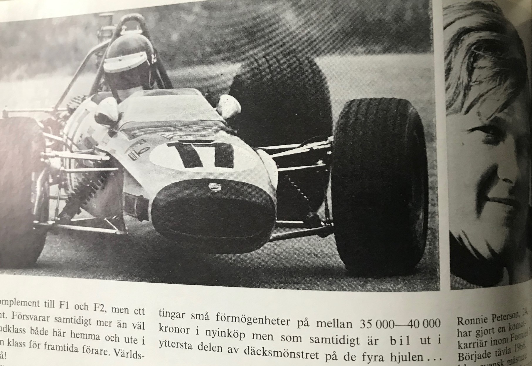 Årets BILsport 1968-69 - Kampen mellan Ronnie o Reine i F3 - 190 sid - 21x24 cm