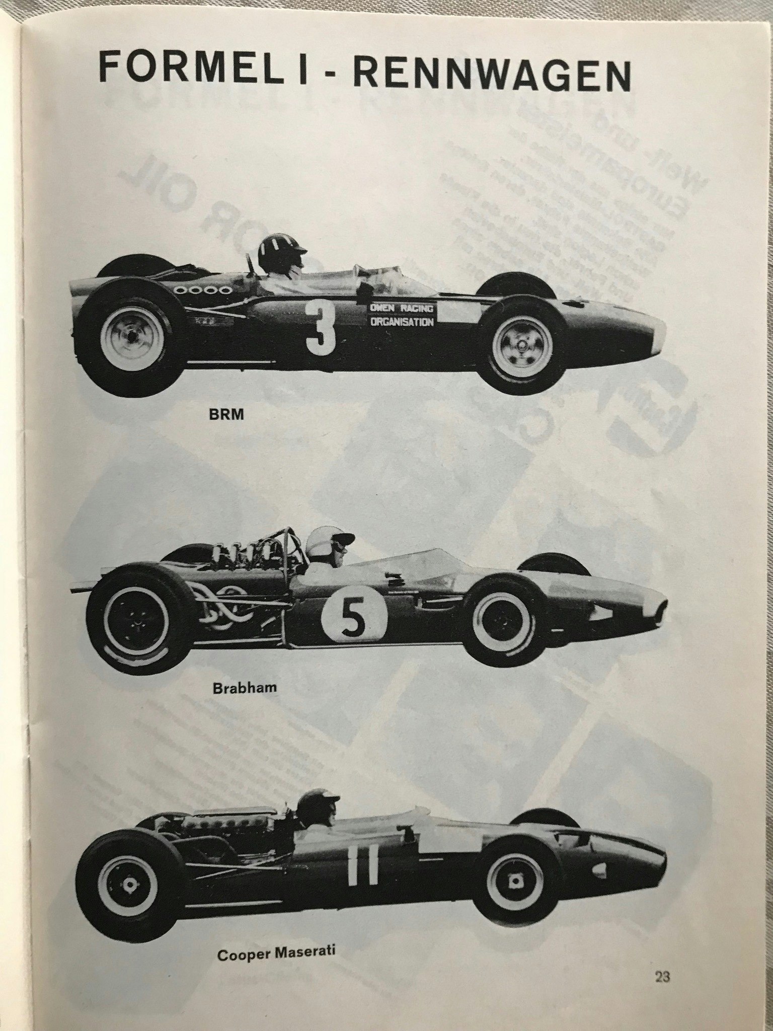 Tysklands GP - Nürburgring 1966 - program - bra skick - 84 sidor - A5-format