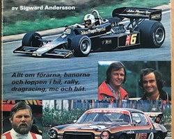 Ronnie Peterson Gunnar Nilsson i Motorns Mästare 1976/77 - 130 sid, 13 x 19 cm