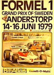 Swedish F1 Grand Prix 1979 - Anderstorp - a GP that never was - 45 x 60 cm