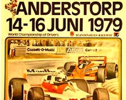 Swedish F1 Grand Prix 1979 - Anderstorp - a GP that never was - 45 x 60 cm