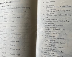 F3-program '68 - Ronnie/Reine-fight - Kanonloppet och Knutstorp - bra skick