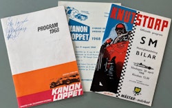 F3-program '68 - Ronnie/Reine-fight - Kanonloppet och Knutstorp - bra skick