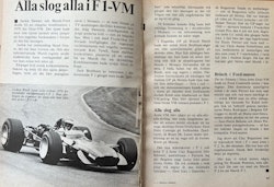 Motorns Mästare 1970-71, 1a utgåva, foto: Ronnie Peterson i KAK-rally , 130 sidor