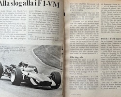 Motorns Mästare 1970-71, 1a utgåva, foto: Ronnie Peterson i KAK-rally , 130 sidor
