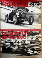 Monaco Grand Prix 1929-1979 historia, 44 sid, häftad bok, 21x30 cm