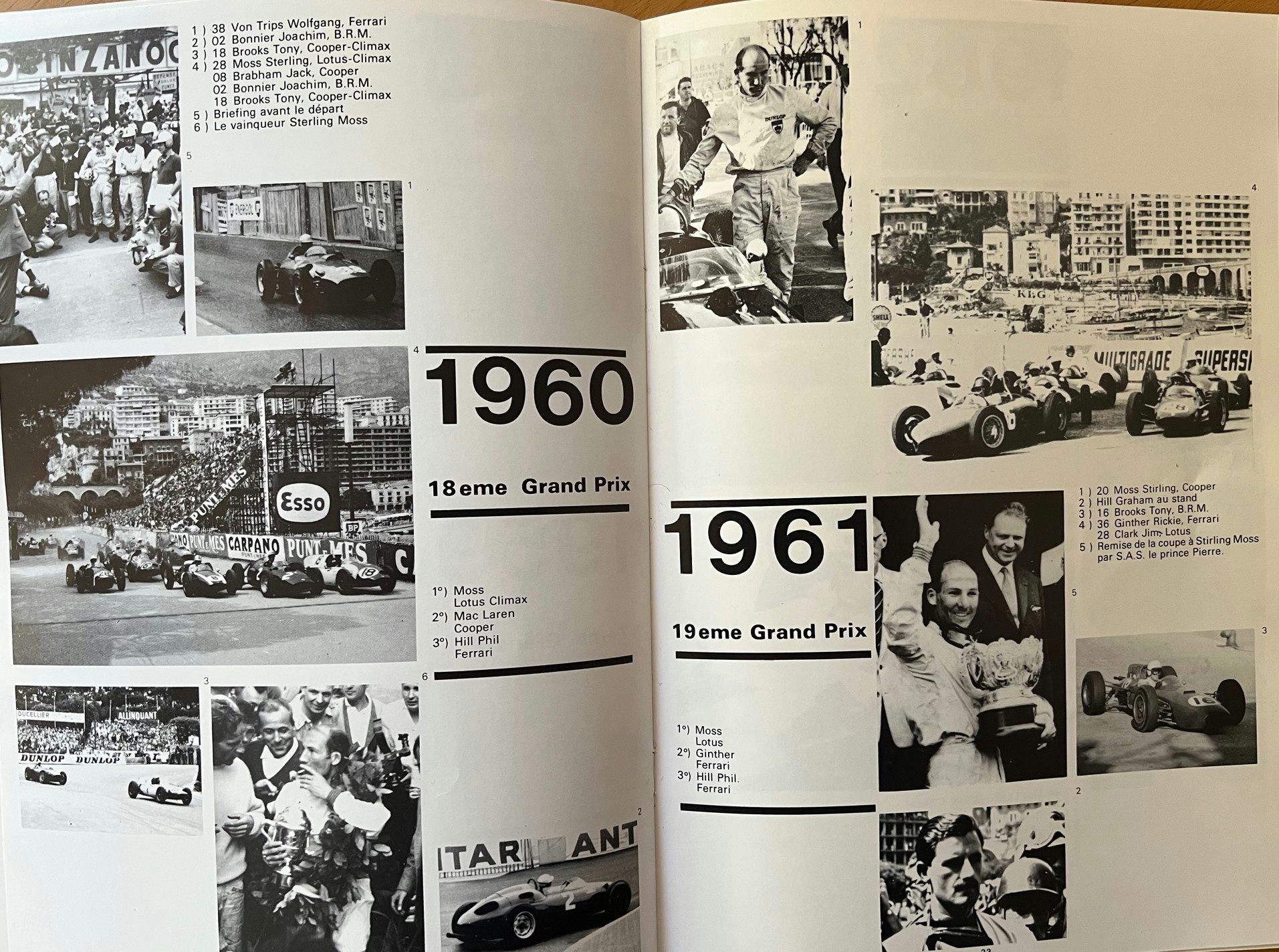 Monaco Grand Prix 1929-1979 historia, 44 sid, häftad bok, 21x30 cm