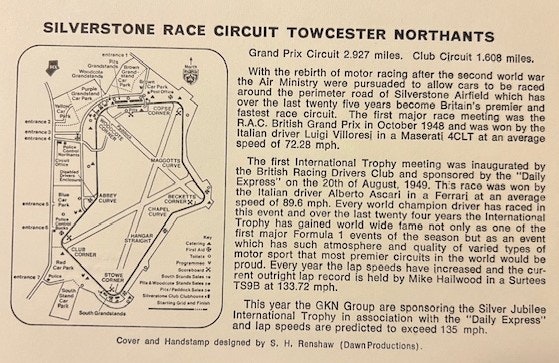 Int. Trophy Race på Silverstone April 1973 - med Ronnie