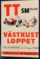 Västkustloppet 1969 - program