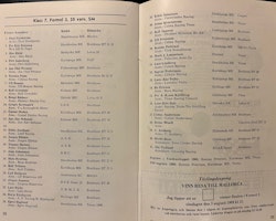 Västkustloppet 1969 - program