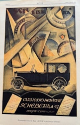 Carrosseriewerke SCHEBERA, 1922, Berlin, "Motor, 25x35 cm