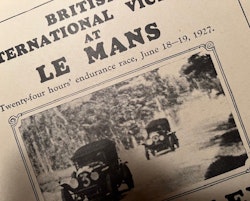 Bentley, Le Mans win 1927, Factory ad, format 21 x 30 cm