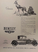 Bentley - Graceannons, 7 modeller, 20-tal, 21 x 30 cm