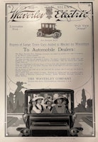 Waverly Electric 1912, Indianapolis, "Motor", 25 x 35 cm