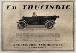 Thulin från Thulinverken, Landskrona, SMT 1926, 13 x 19 cm