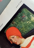 Fisher karosser för GM, USA - 1929, Sat Eve Post, 28x36 cm