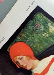 Fisher karosser för GM, USA - 1929, Sat Eve Post, 28x36 cm