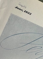 La Salle 1935, fin GM-produkt, Detroit, Esquire, 25x35 cm