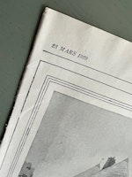 Morris-Leon-Bollee, fransk 20-tals klassiker, L'Ill., 30x40 cm