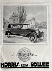 Morris-Leon-Bollee, fransk 20-tals klassiker, L'Ill., 30x40 cm
