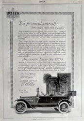 Lozier of Detroit 1916, dyr lyxvagn, Motor, format 25 x 35 cm