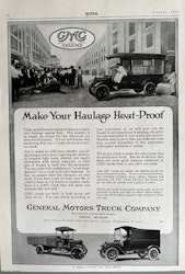 GMC Trucks 1916, Pontiac Michigan, Motor, 24 x 34 cm