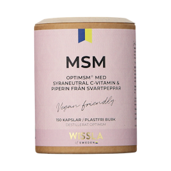 MSM + C-vitamin + Piperin