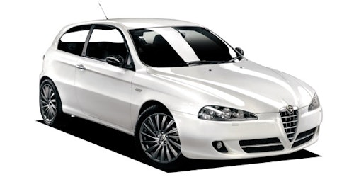 Auto raamfolie voor Alfa Romeo 147 3-d.