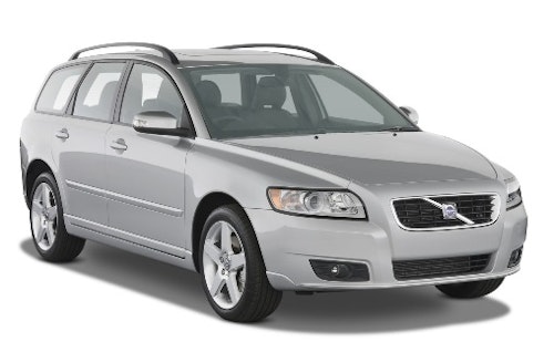 Auto raamfolie voor de Volvo V50.