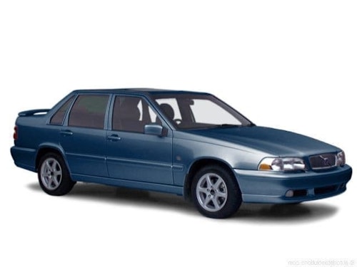 Auto raamfolie voor de Volvo S70.