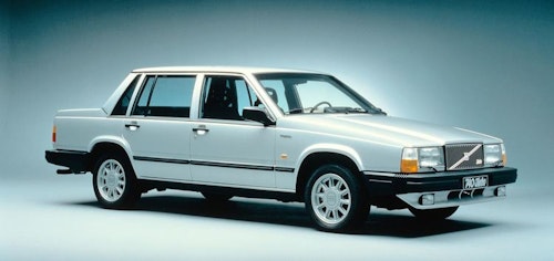 Auto raamfolie voor de Volvo 740.