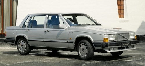 Auto raamfolie voor de Volvo 760.