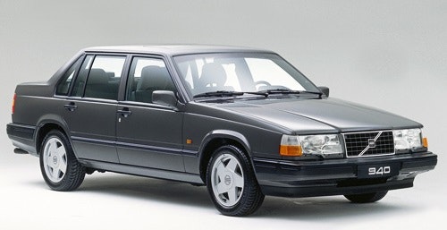 Auto raamfolie voor de Volvo 940.