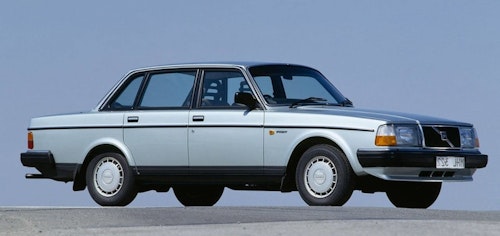 Auto raamfolie voor de Volvo 240.