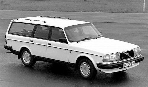 Auto raamfolie voor de Volvo 245.