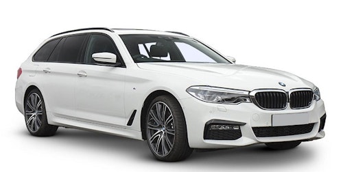 Auto raamfolie voor de BMW 5-serie Touring.