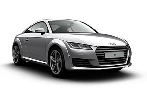 Auto raamfolie voor de Audi TT.