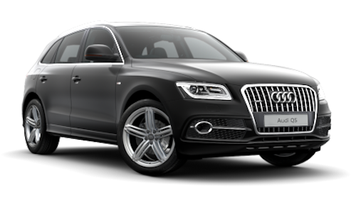 Auto raamfolie voor de Audi Q5.