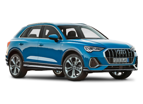 Auto raamfolie voor de Audi Q3.