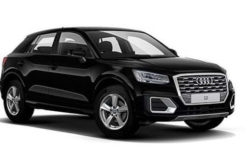 Auto raamfolie voor de Audi Q2.