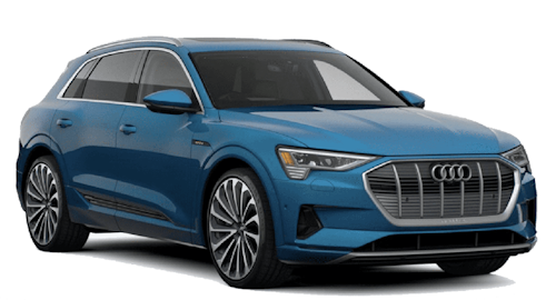 Auto raamfolie voor de Audi E-tron.