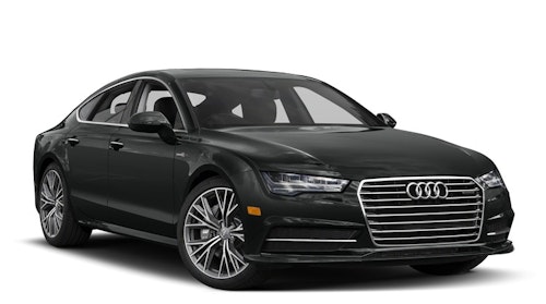 Auto raamfolie voor de Audi A7.