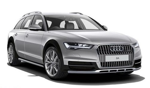 Auto raamfolie voor de Audi A6 Allroad.