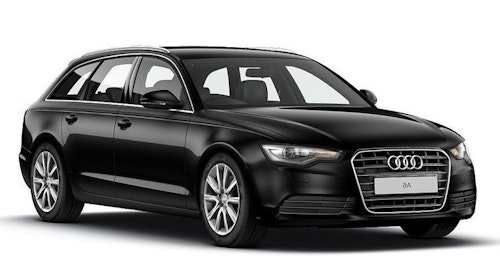 Auto raamfolie voor de Audi A6 Avant.